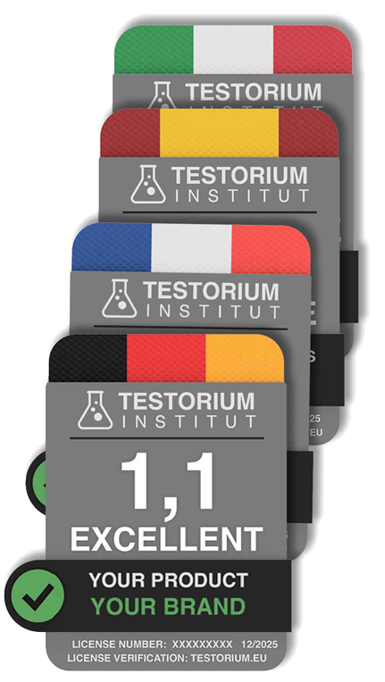 TESTORIUM Testsiegel
